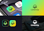 design modern app icon logo